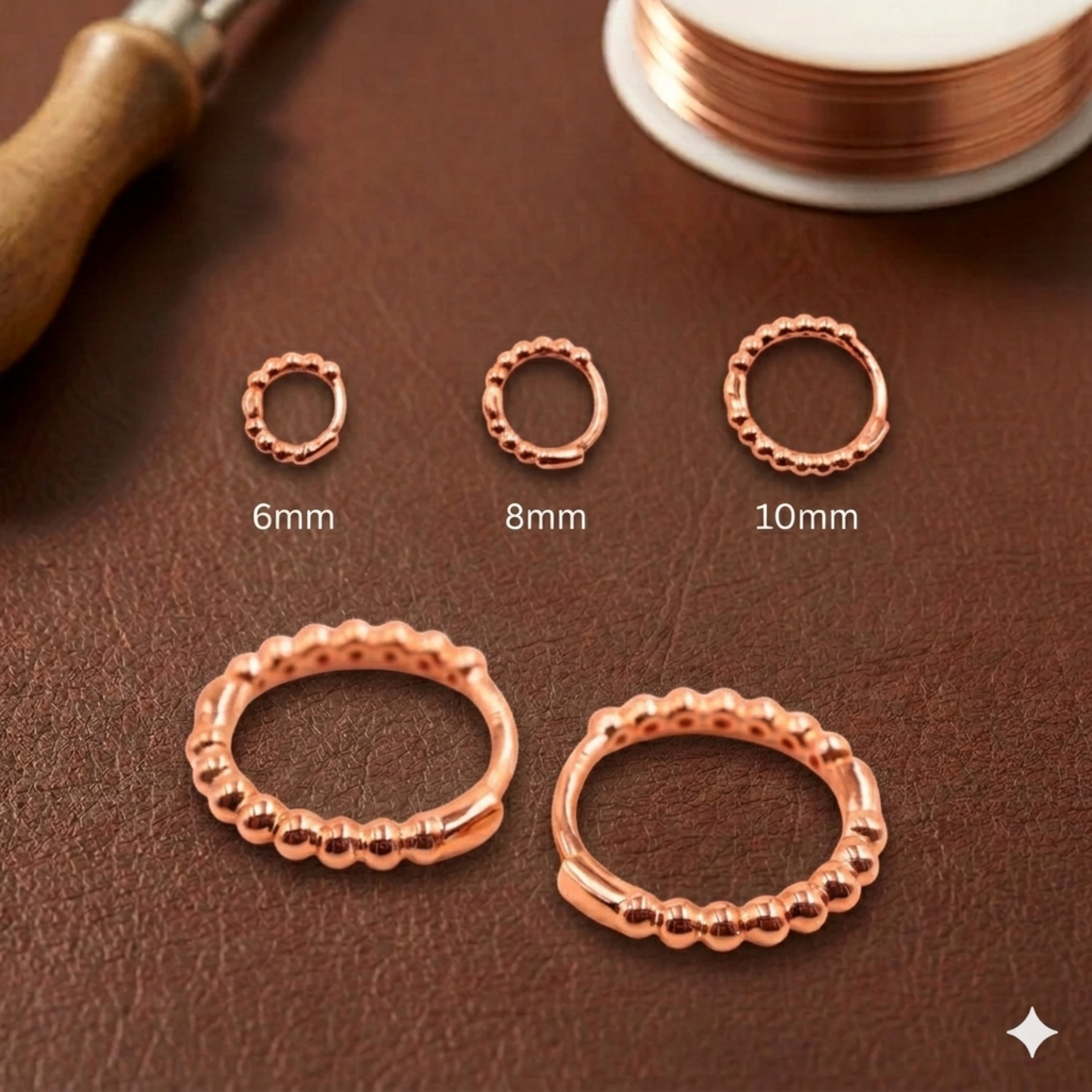Mary's Smal Copper Earrings