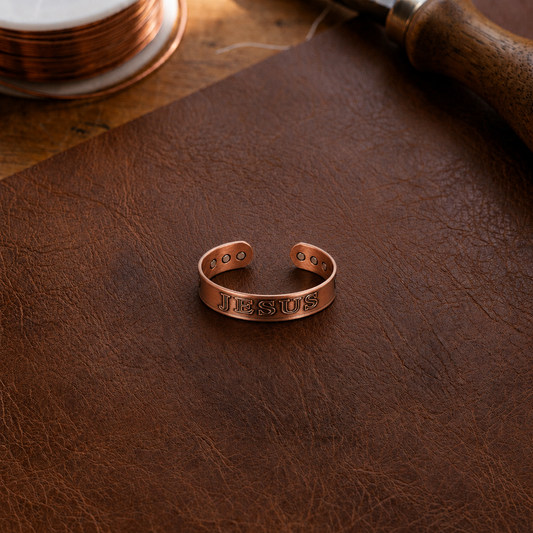 Mary's Grace Copper Ring