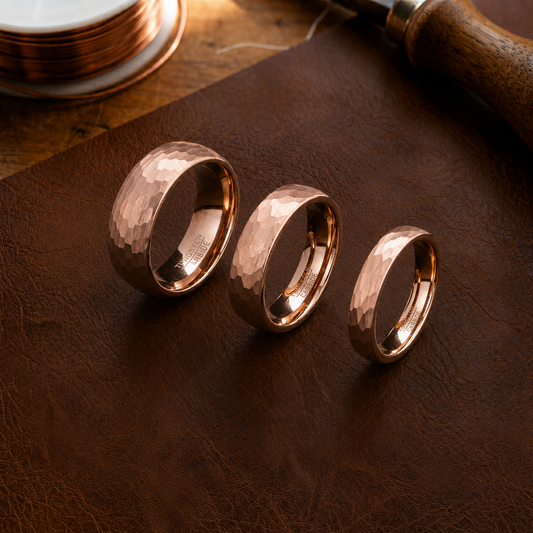 Mary's Dint Copper Ring
