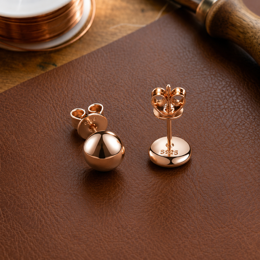 Mary's Dome Copper Earrings