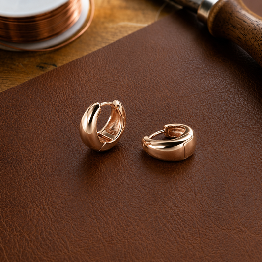 Mary's Hull Copper Earrings