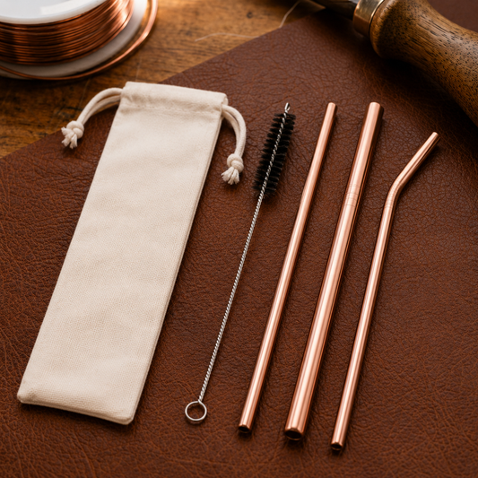 Mary's Copper Straw Set
