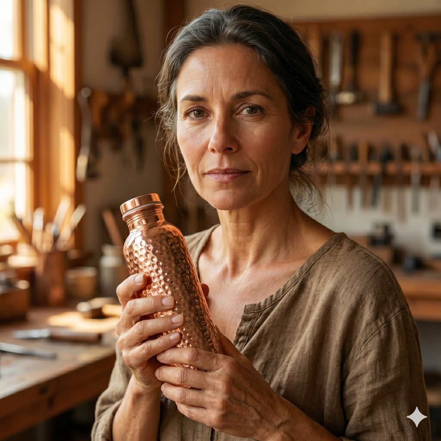 Mary's Copper Water bottle