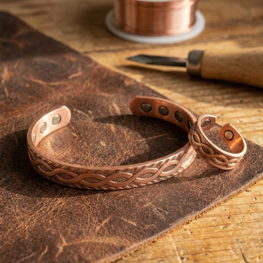 Mary's Knot Copper Set