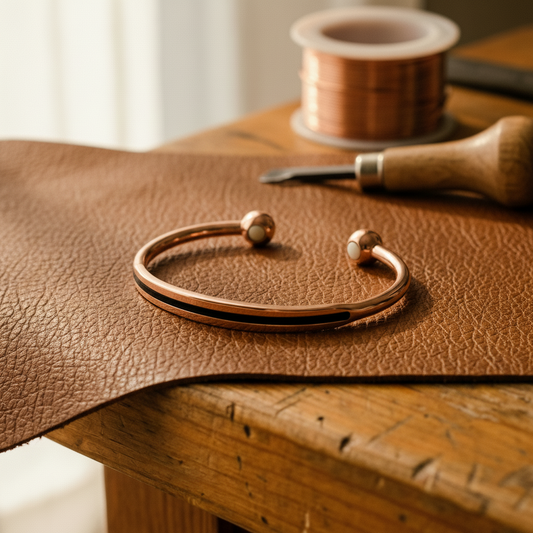 Mary's Vein Copper Bracelet