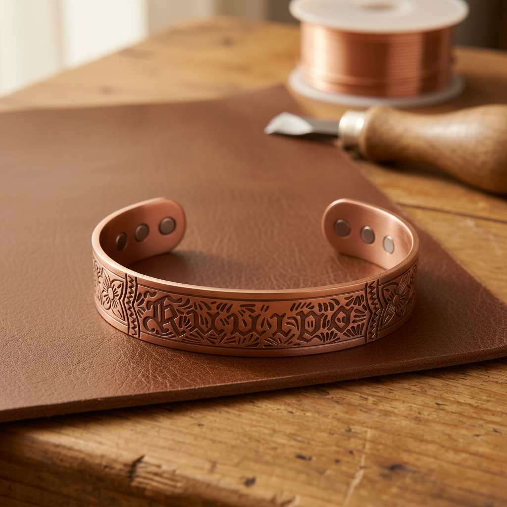 Mary's Drift Copper Bracelet