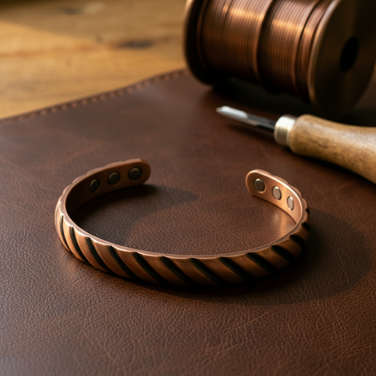 Mary's Thorn Copper Bracelet