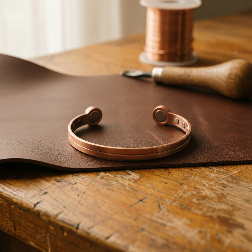 Mary's Wick Copper Bracelet