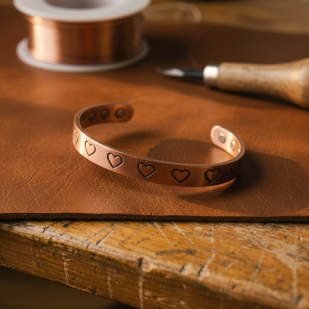 Mary's Hearth Copper Bracelet