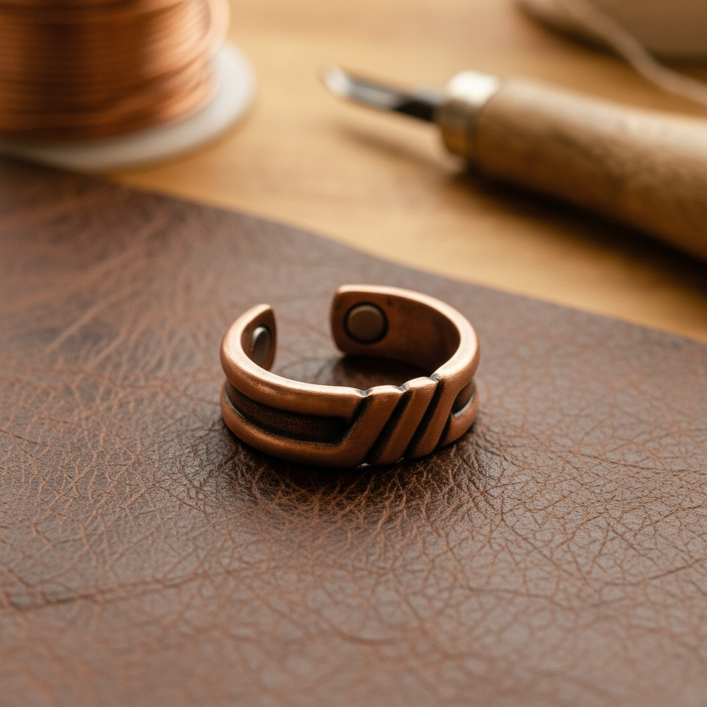 Mary's Peat Copper Ring