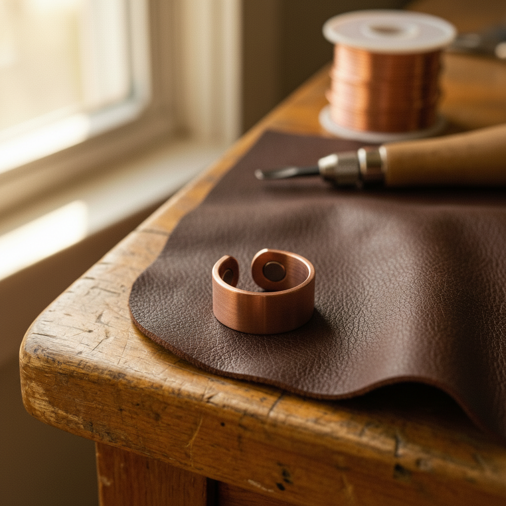 Mary's Weld Copper Ring