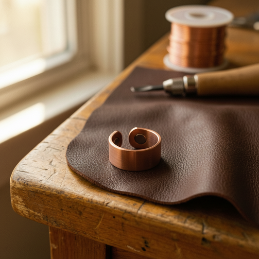 Mary's Weld Copper Ring