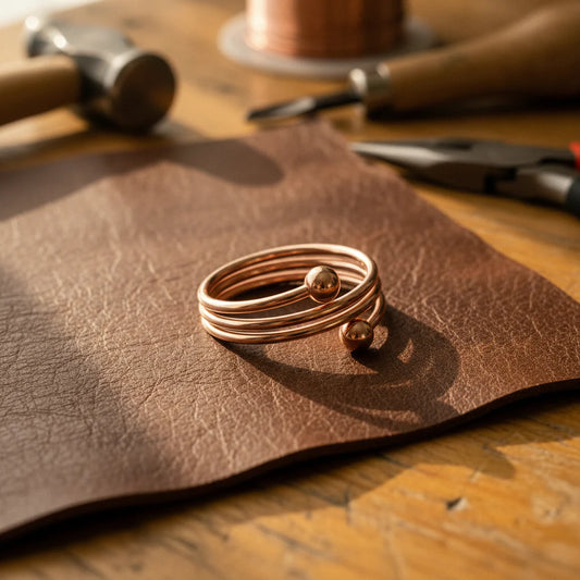 Mary's Silt Copper Ring