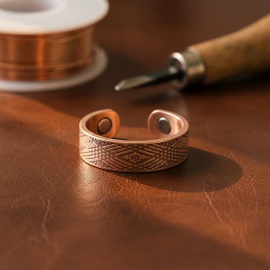 Mary's Holt Copper Ring