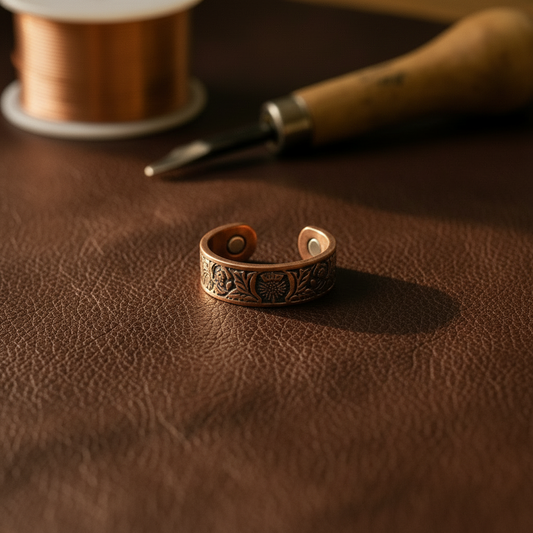 Mary's Bole Copper Ring