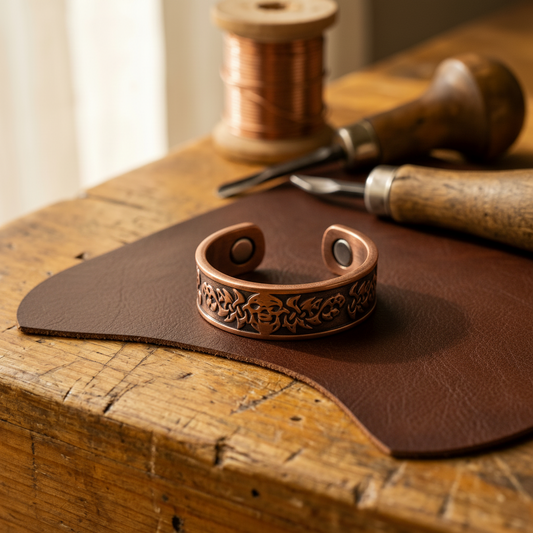 Mary's Clag Copper Ring