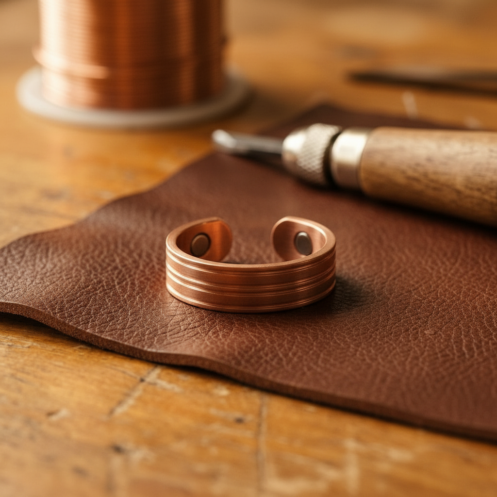 Mary's Band Copper Ring