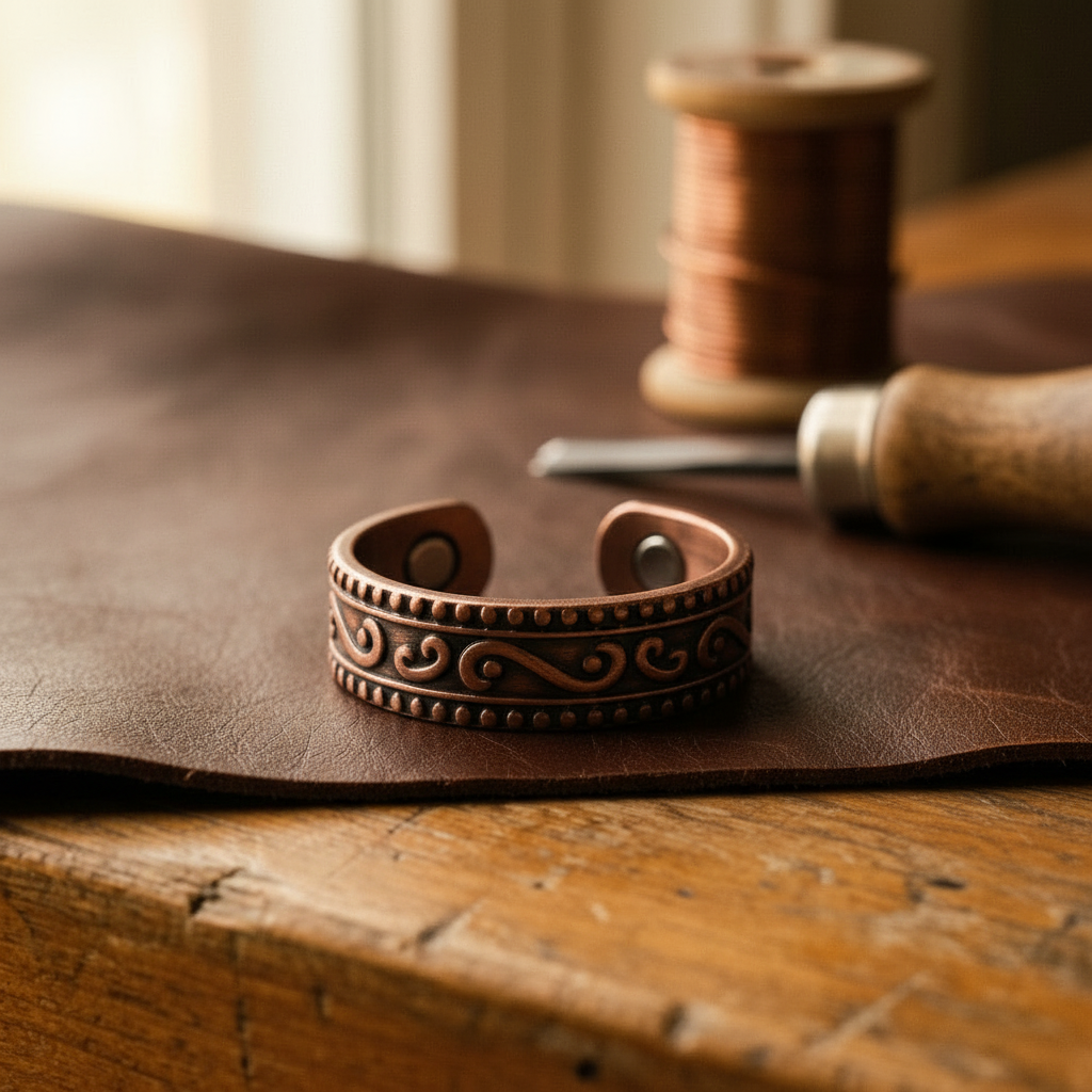 Mary's Fern Copper Ring