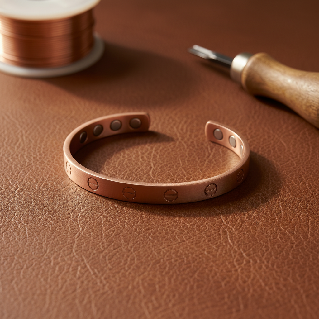 Mary's Bolt Copper Bracelet