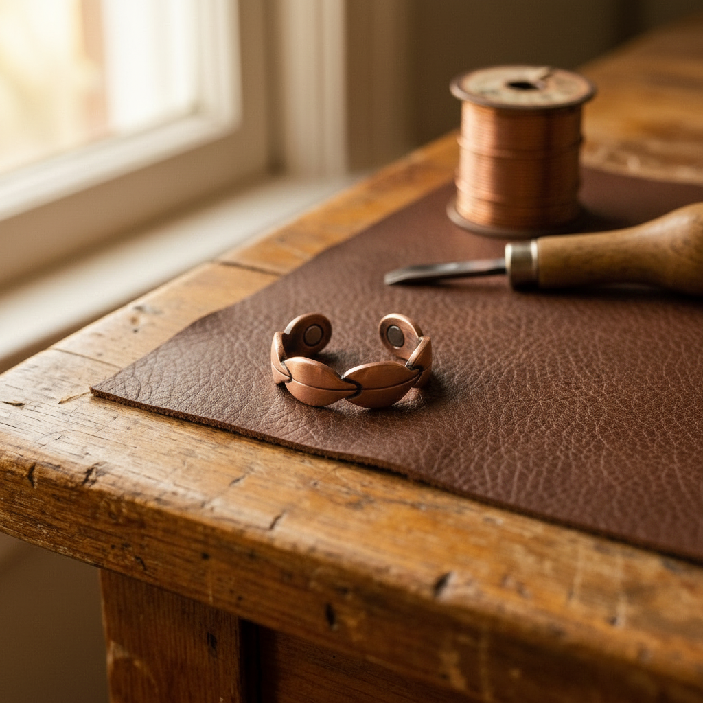 Mary's Bind Copper Ring