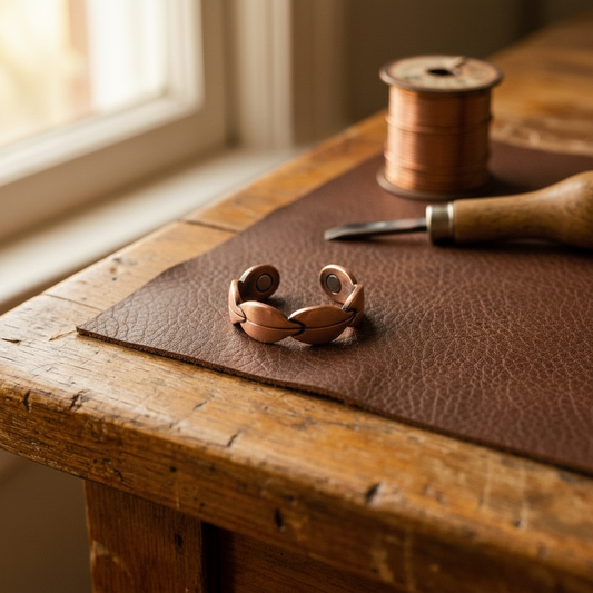Mary's Bind Copper Ring