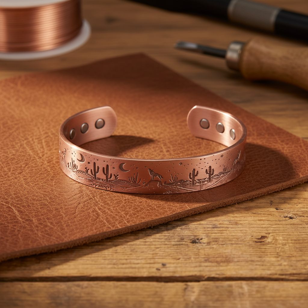 Mary's Cove Copper Bracelet
