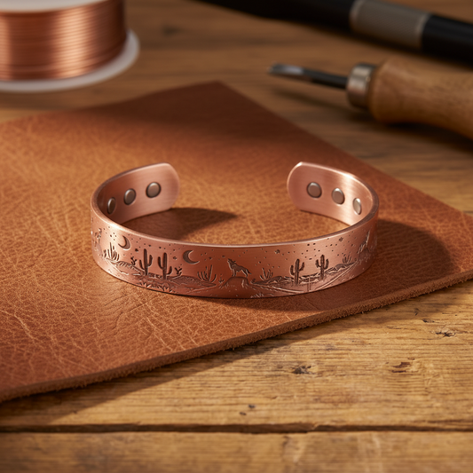 Mary's Cove Copper Bracelet