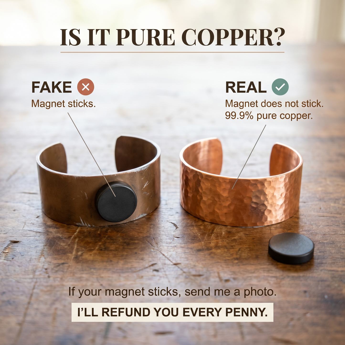 Mary's Peat Copper Ring