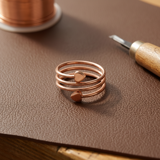 Mary's Haven Copper Ring